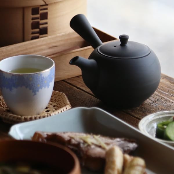 東屋 急須 丸急須 横手 烏泥(左利き用) 東屋 丸急須 後手 鳥泥 東屋 急須 丸急須 横手 烏泥(左利き用) 東屋 丸急須 後手 鳥泥